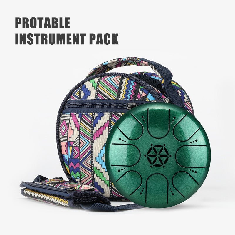 🆕 8 Note Rain Drum With Drum Bag - Perfect Gift for Any Occasion