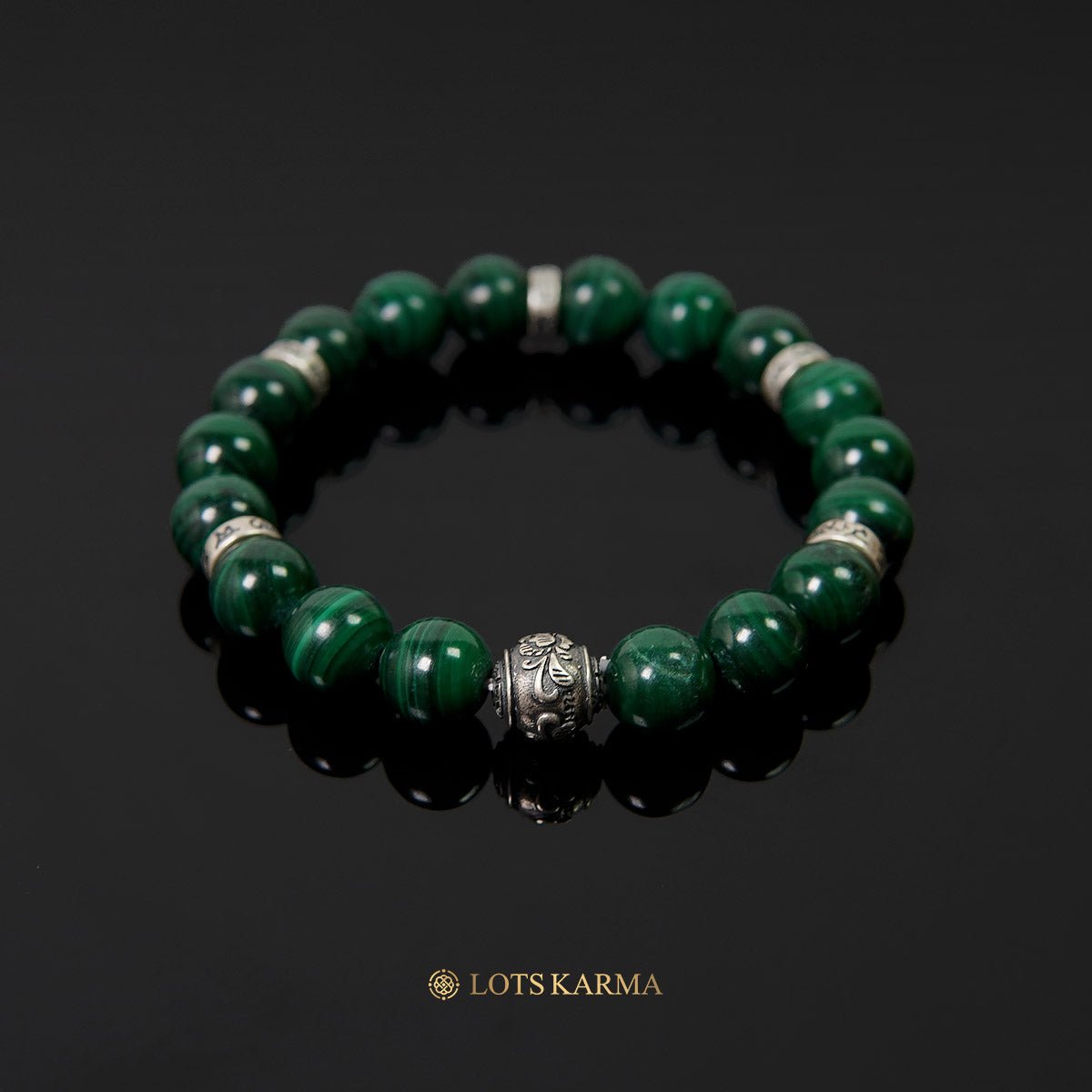 Heart Chakra Bracelet - Malachite